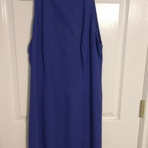 Royal blue cocktail dress